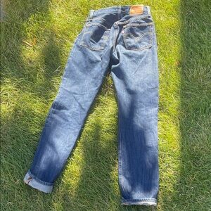 501 Big E Vintage Levi's Men's and Women Straight Denim Jeans